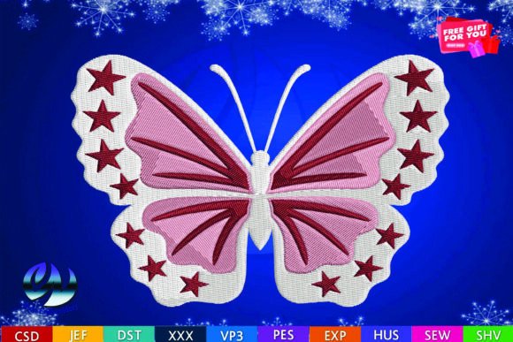 Butterfly Embroidery Design, 10 Formats: A Designer’s Review