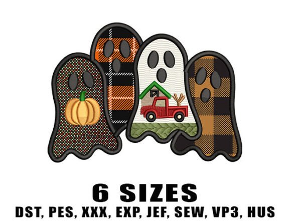 h1Fall Ghost Friends Embroidery Design Review/h1