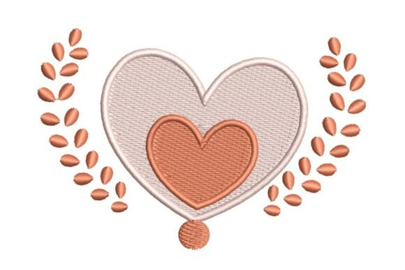 Heart with Laurel Wreath Embroidery Design Review