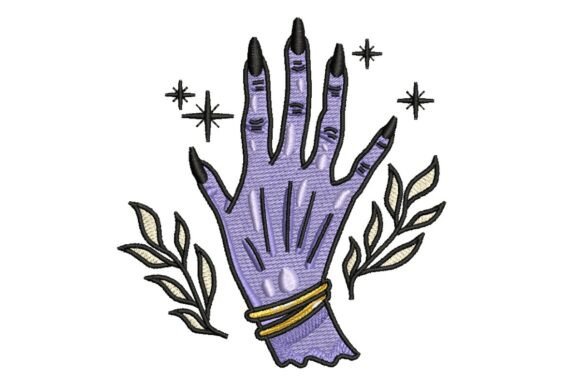 Mystical Witch Hand Embroidery Design Review