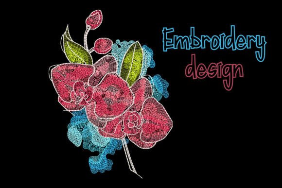 Orchid Embroidery Design Floral Machine: A Designer’s Business-First Review