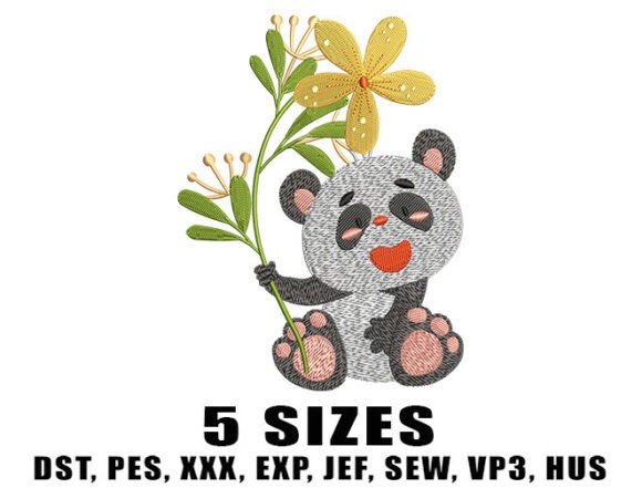 Panda Lover Embroidery Design Review for Etsy Sellers
