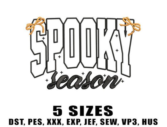Spooky Fall Halloween Embroidery Designs