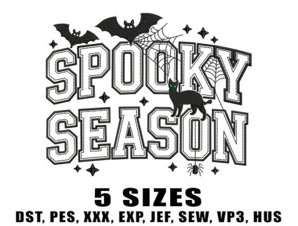 Spooky Season Embroidery Design Review