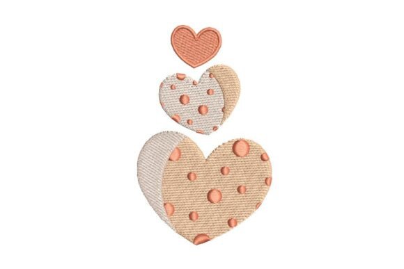 Tacked Polka Dot Hearts: A Seasonal Embroidery Review